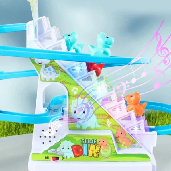 Dinosaur Slide Race Track Toy For Kids