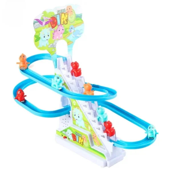 Dinosaur Slide Race Track Toy For Kids