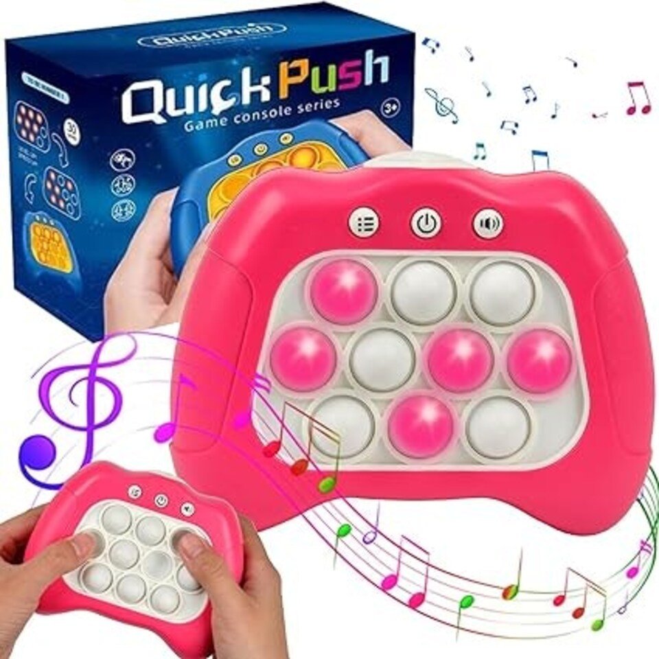 Quick Push Bubble Game Console for Kids - Kiddo Wish