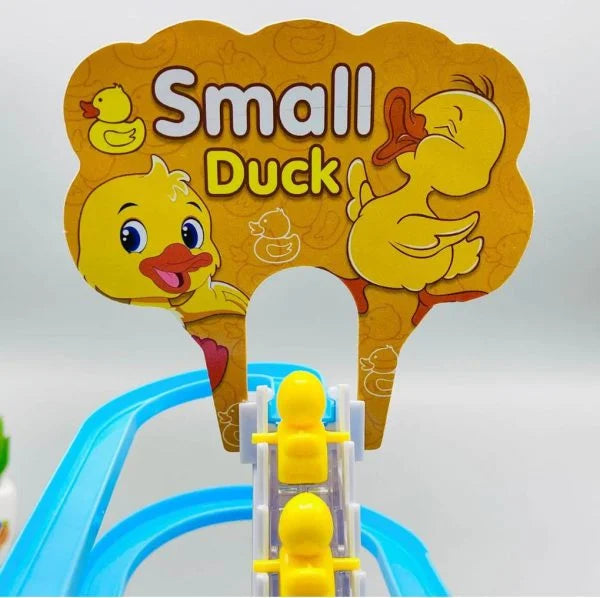 Duck Race Track Set With LED Flashing Lights & Music