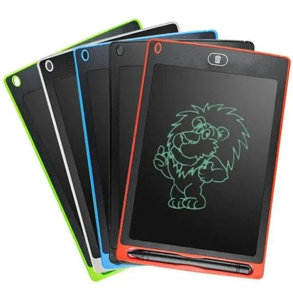 LCD Writing Tablet For Kids | 12 Inch Multi Colour LCD Screen | Erasable Digital Drawing Pad