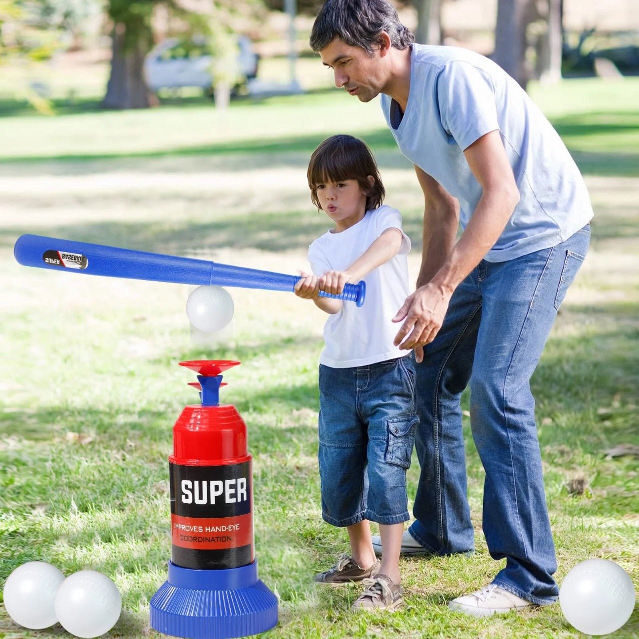 Kids Baseball Game Set – Indoor & Outdoor Sports Fun - Kiddo Wish