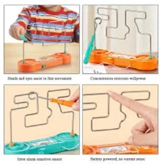 Bump Maze | Electric Wire Maze Roller Game |Touch Maze Puzzle Toy | Collision Game