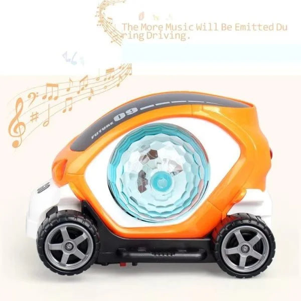 Future 09 Musical Stunt Car Toys For Kids Boys Girls