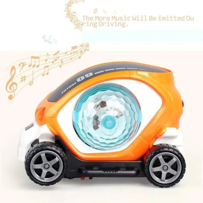 Future 09 Musical Stunt Car Toys For Kids Boys Girls