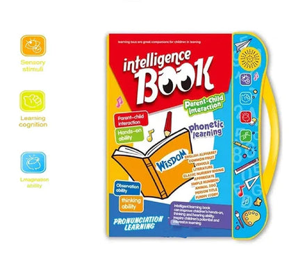 Intelligence Book English Letters Words Learning Language E-book Toddlers