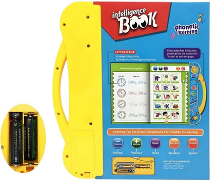 Intelligence Book English Letters Words Learning Language E-book Toddlers