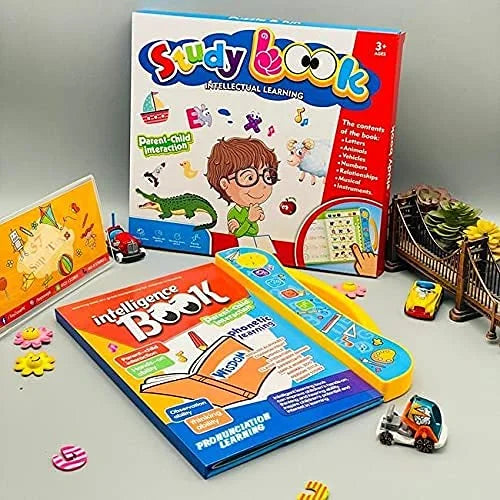 Intelligence Book English Letters Words Learning Language E-book Toddlers