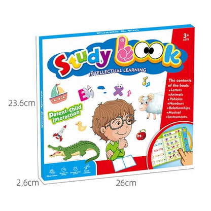 Intelligence Book English Letters Words Learning Language E-book Toddlers