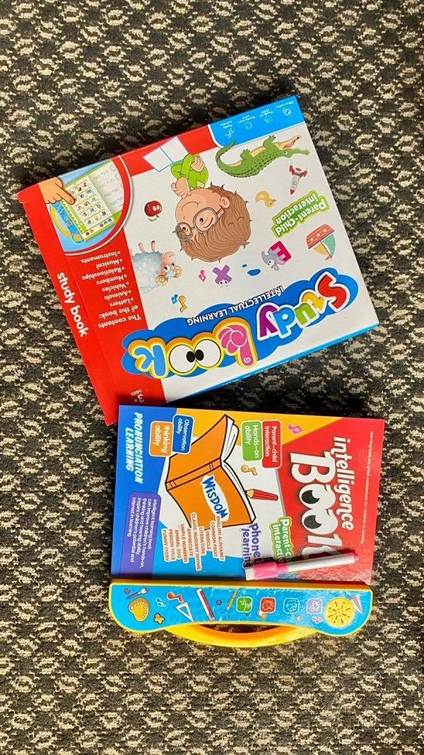 Intelligence Book English Letters Words Learning Language E-book Toddlers