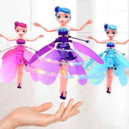 Magical Flying Fairy Doll | hand Sensor Control / Sky Dancers Flying Toy