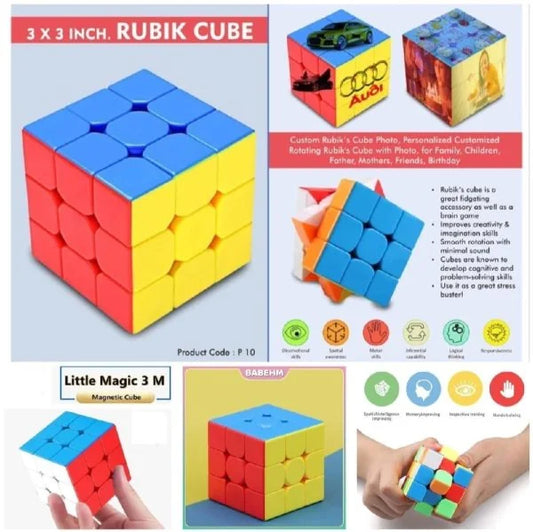 Rubic Cube 3×3 For Kids | Square Cube Puzzle Toys | High Quality