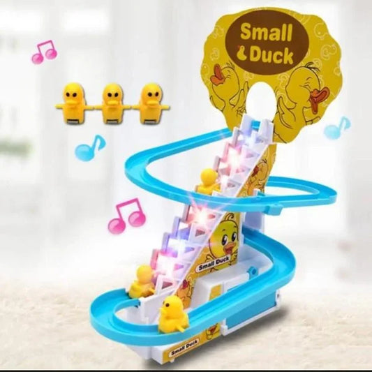 Duck Race Track Set With LED Flashing Lights & Music
