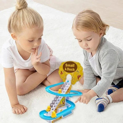 Duck Race Track Set With LED Flashing Lights & Music