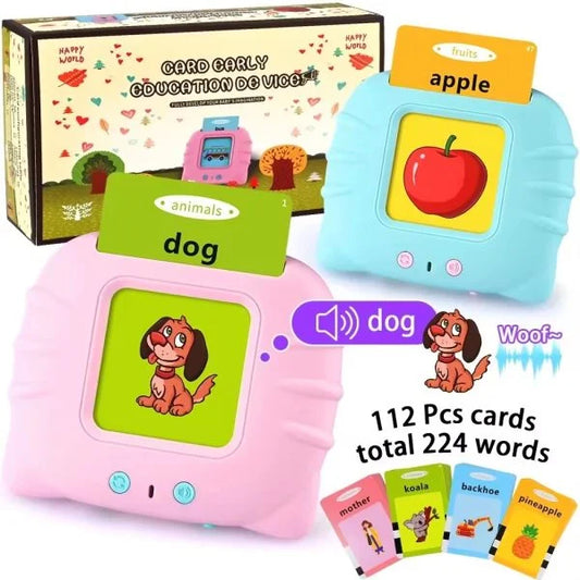 Talking Flash Cards Preschool Learning Toys | English Learn To Talk