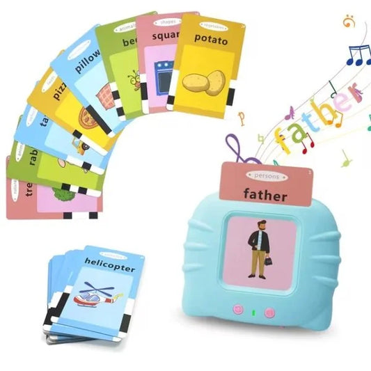 Talking Flash Cards Preschool Learning Toys | English Learn To Talk